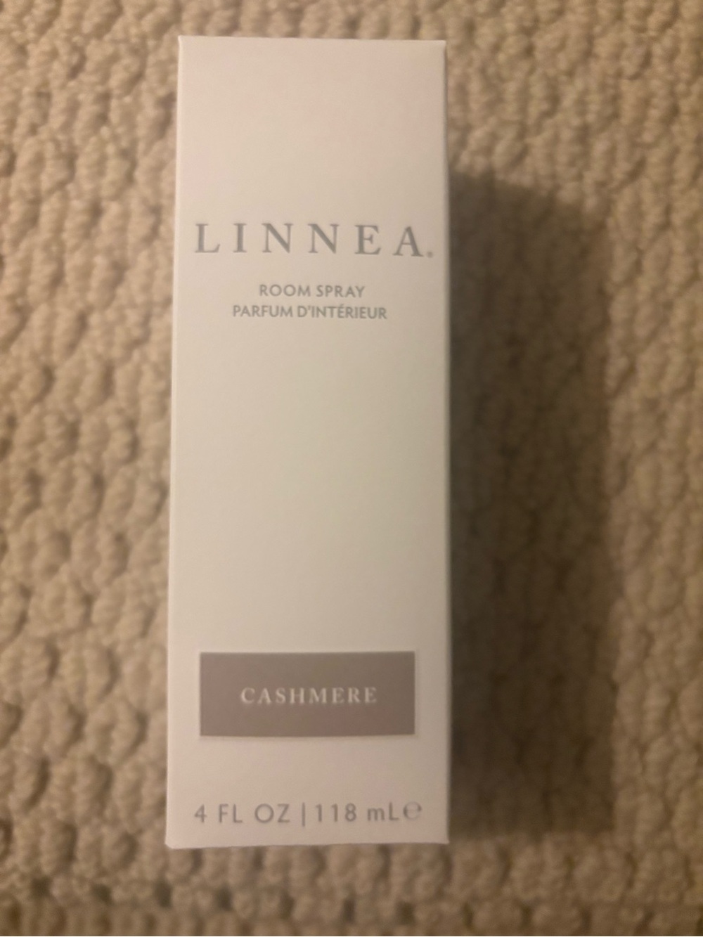 Linnea Cashmere Room Spray — new in unopened box